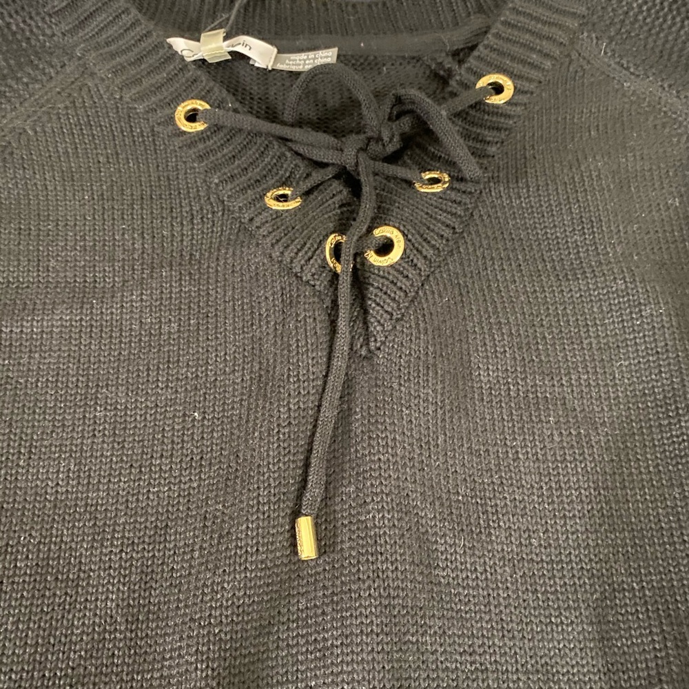 Calvin Klein size 1X black sweater